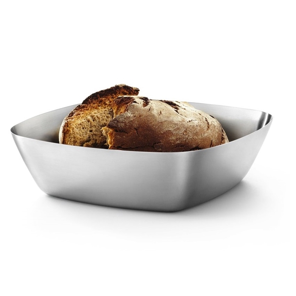 毎朝のパン食も楽しくなる！シンプルモダンなデザインで、おしゃれ且つ使い勝手の良いステンレス製ブレッドバスケット。｜ZACK 22429 BONA